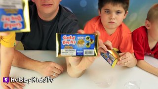 Gold Hunt! HobbyKids Mine For Gold Part 1 by HobbyKidsTV