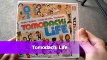 Unboxing Tomodachi Life Nintendo 3DS XL LL Christina Aguilera Reggie Iwata