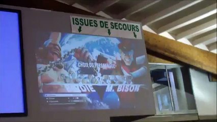 Norman Genius joue a Street Fighter 5 au Senyu a Epinal
