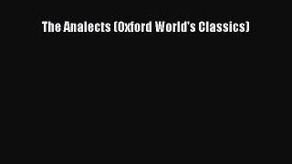 Read The Analects (Oxford World's Classics) Ebook Free