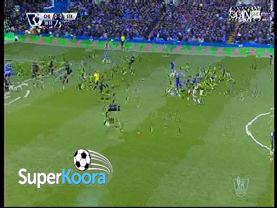 اهداف مباراة ( تشيلسي 1-1 ستوك سيتي ) الدوري الانجليزي