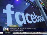 Facebook toma medidas para reducir pago de impuestos en Reino Unido