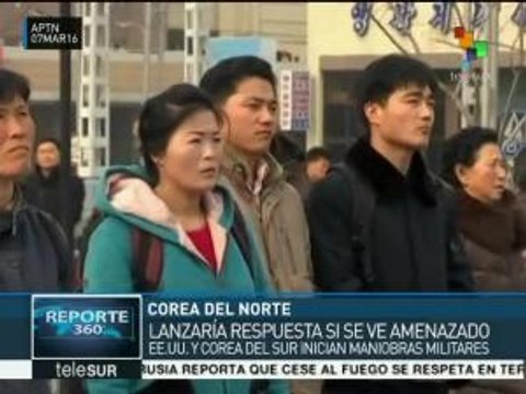 Corea del Norte respondería a amenazas de su vecina del sur y EE.UU.