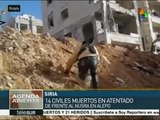 Siria: Al Nusra ataca en Alepo y provoca 14 muertos