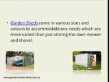 Garden Shed Sizes and Designs