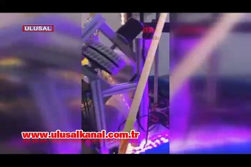 ABD'de yarışacak olan robot barfiks çekiyor, basket atıyor