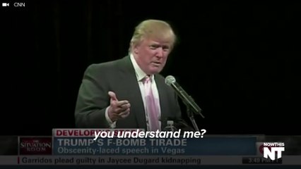 Don't Think We Didn't Hear All Those F-Bombs, Donald