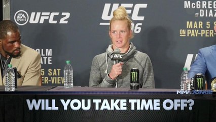 Holly Holm: 'I made some mistakes' in loss to Miesha Tate