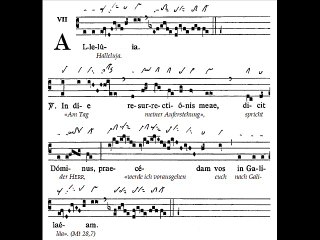 Alleluia In die resurrectionis, Dominica II Paschae (2è dimanche du T. Pascal)