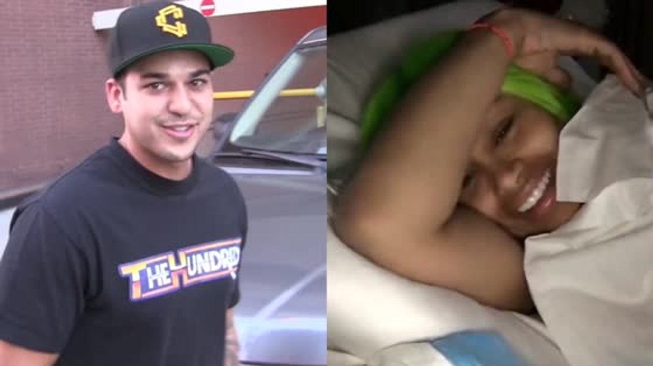 Rob Kardashian defiende su relación con Blac Chyna