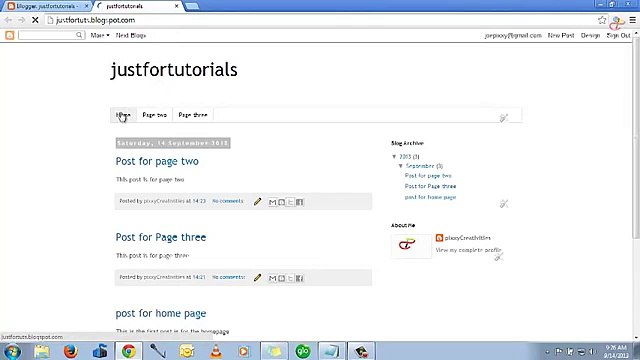 How To Make Posts Appear Under Different Pages In Blogger
