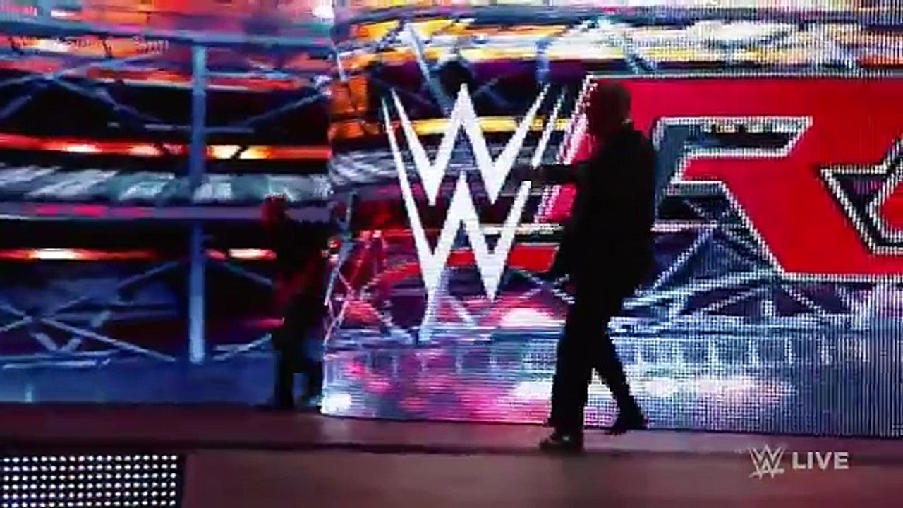 Brock Lesnar confronts The Undertaker- Raw, July 20, 2015