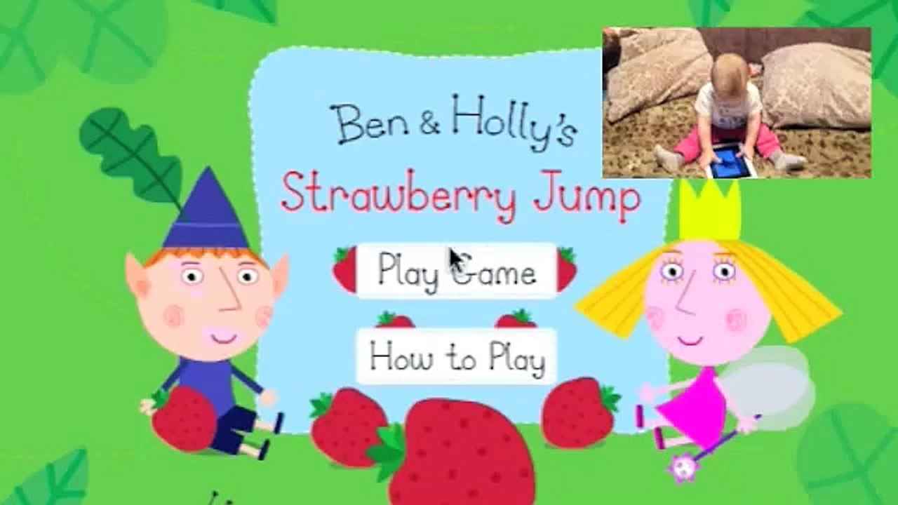 Бэн и Холли собирают клубнику. Ben and Hollys Little Kingdom