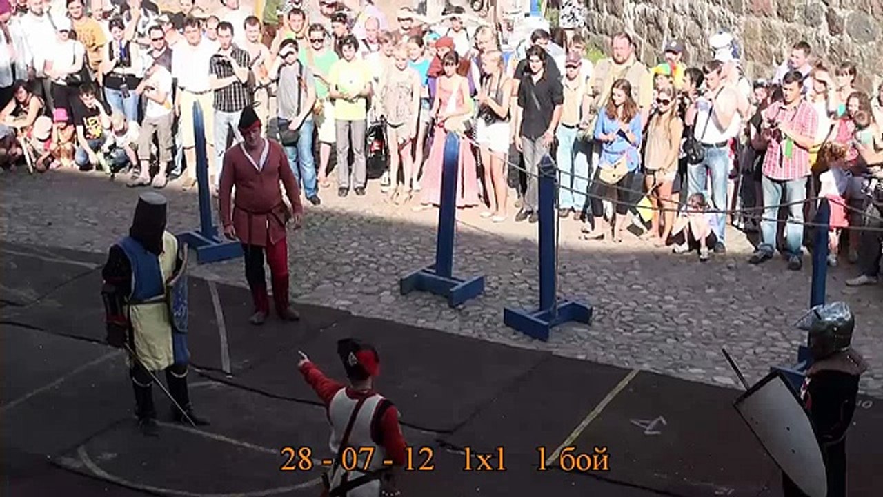 28-07-12 Рыцарский Замок Выборг 28-07-12 1х1 1 бой