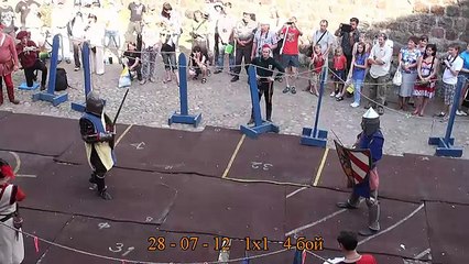 28-07-12 Рыцарский Замок Выборг 28-07-12 1х1 4 бой