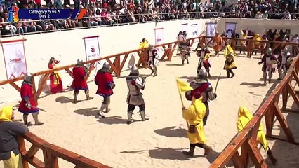 Battle of the Nations 2015 Prague Day 2 5vs5 25 fight UK 1 vs Latvia 1