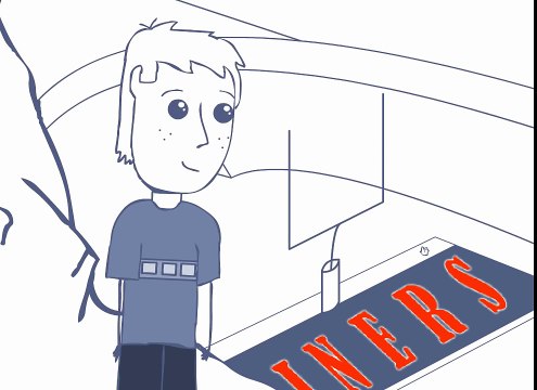 Gus vs Machete Man – Rooster Teeth Animated Adventures