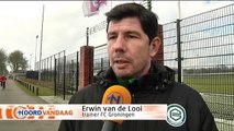 Bekijk hier het interview met Van de Looi na de uitlooptraining - RTV Noord