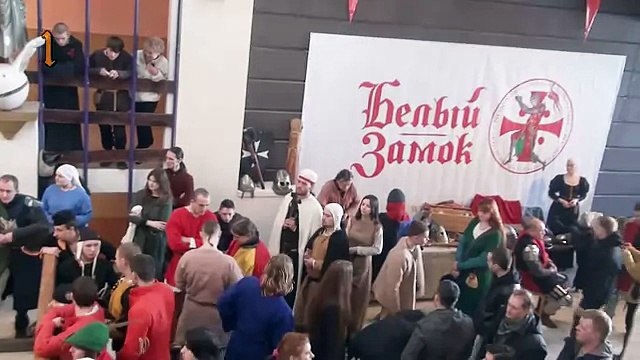 Беларусь Белый замок 2012 щит меч 1 бой