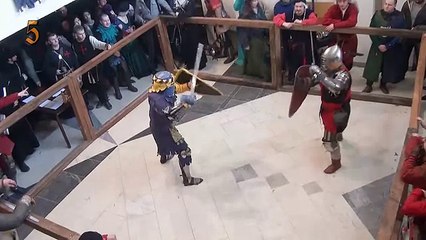 Беларусь Белый замок 2012 щит меч 5 бой