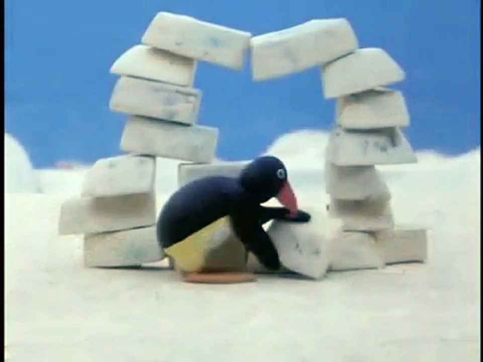 Pingu: Pingu builds an Igloo