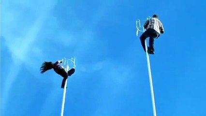 Nik Wallenda and Wife Erendira Swaypole Act, Sarasota, FL, Nov. 4, 2012 - YouTube