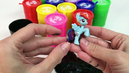 Slime Rainbow Colors Surprise Toys Slime Clay Videos Surprise Toys Surprise Eggs
