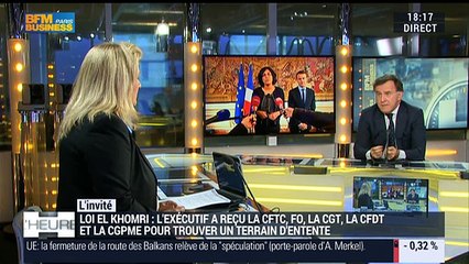 Loi El Khomri: "Il y a une erreur de fond et de forme, et ce texte est très déséquilibré", Pierre Ferracci - 07/03