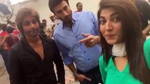 Sana Nawaz BTS Upcoming Movie RAASTA with Sahir Lodhi & Aijazz Aslam