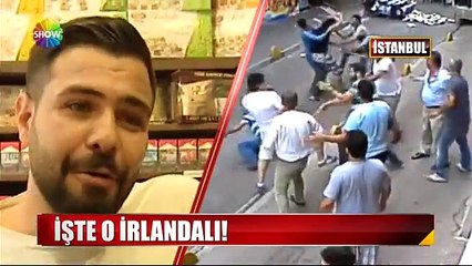 İrlandalı Turist ten yumruk yiyip Dişleri kırılan esnaf konuştu