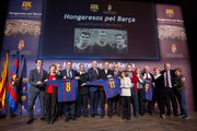 El Barça homenatja Kubala, Kocsis i Czibor
