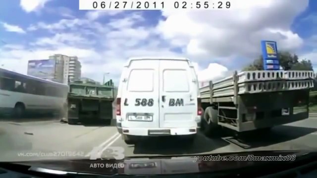 Подборка неудержимых грузовиков (Без тормозов)