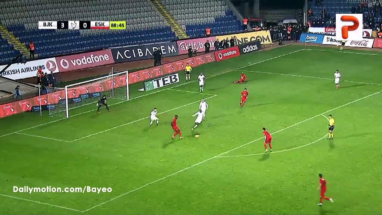 Anel Hadzic Goal HD - Besiktas 3-1 Eskisehirspor - 07-03-2016