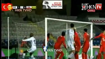 all goals - Besiktas 3 - 1 Eskisehirspor - 07-03-2016