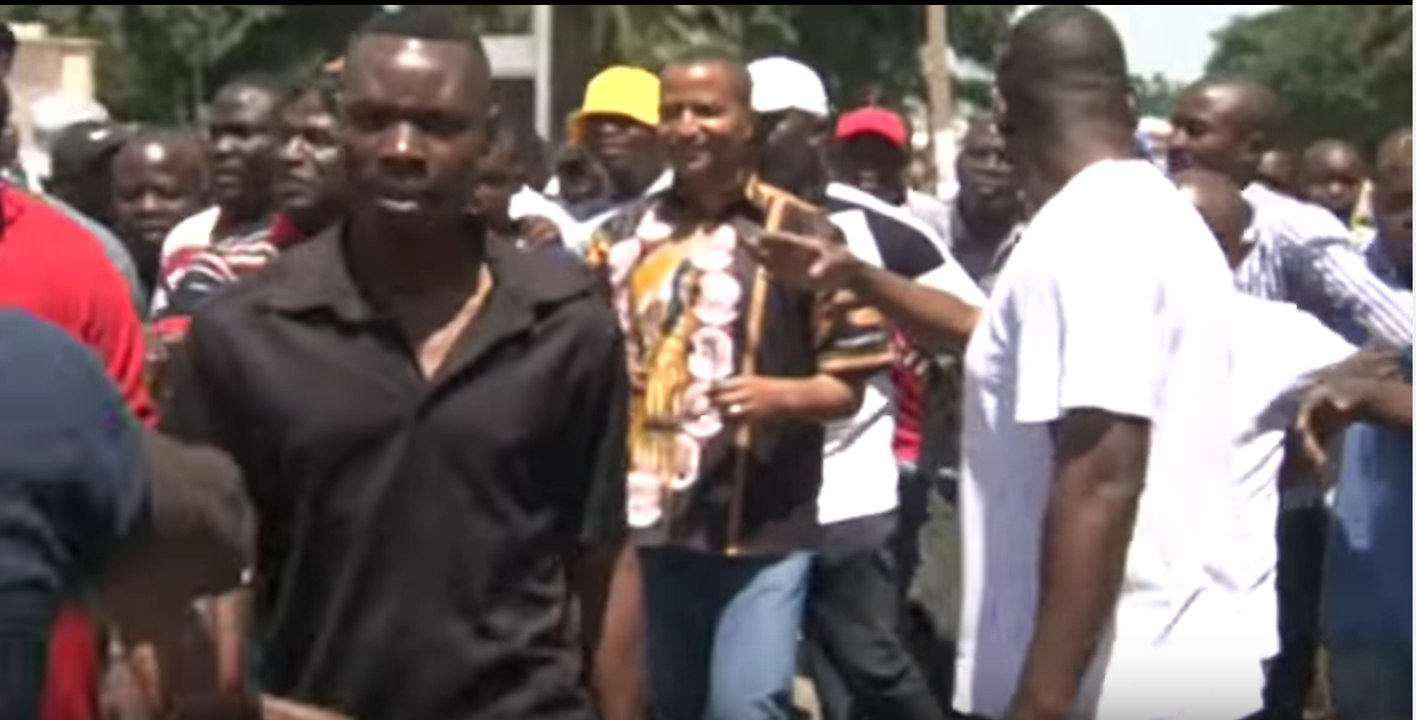 Moise Katumbi accueilli comme un prophete à Kitwe en Zambie