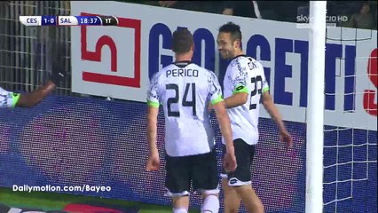 Camillo Ciano Goal HD - Cesena 1-0 Salernitana - 07-03-2016