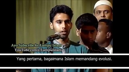 Download Video: Pandangan Islam Terhadap Teori Evolusi Dr. Zakir Naik vs Ateis Wajib Nonton!