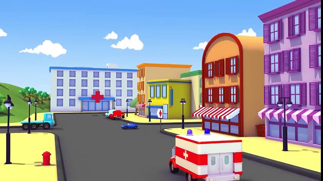 L'ambulance et Tom la dépanneuse | Voitures et camions dessins animés pour les enfants  Dessins Animés En Français