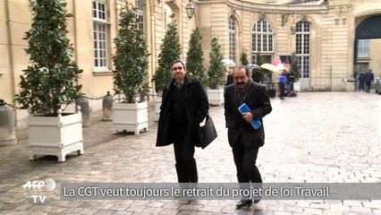 La CGT veut toujours le retrait du projet de loi Travail