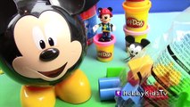 PLAY DOH Disney Mickey Mouse Clubhouse! Mickeys Shapes Cat Woman Makeover Pez Candy by Ho