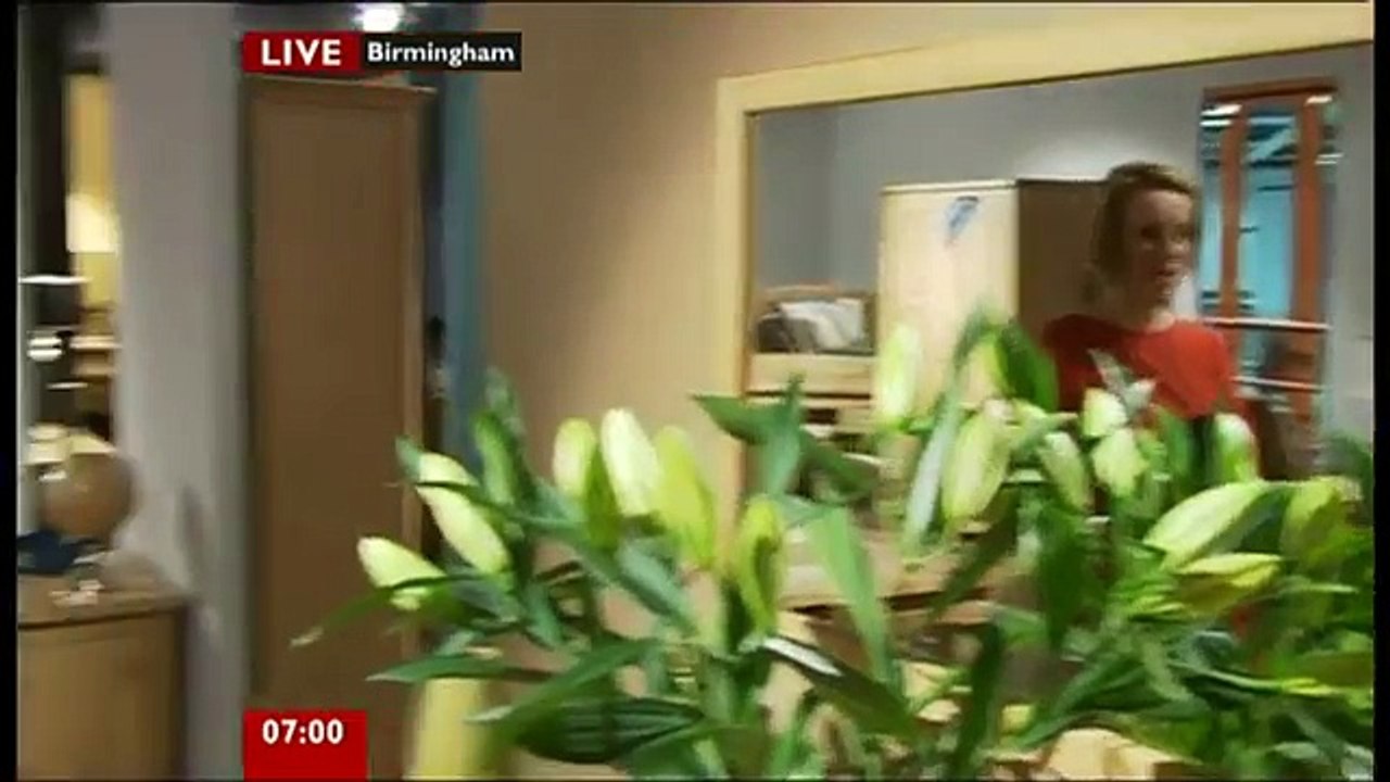 BBC BREAKFAST. STEPH McGOVERN. Interior Exhibition. NEC Birmingham 23.Jan.2012.