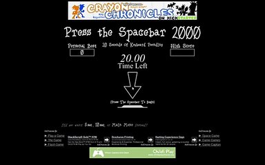 Press the spacebar 2000 my