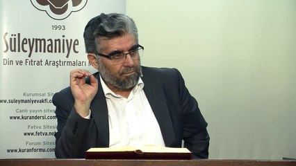 Al-i İmran (179) Kuranı Merkeze Koyma Zorunluluğu / SORU - CEVAP (13.01.2015)