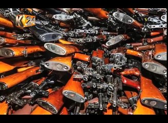 Descargar video: Australian Navy seizes cache of weapons destined for Somalia