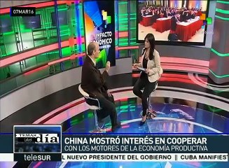 China cooperará en proyectos de la agenda productiva de Venezuela
