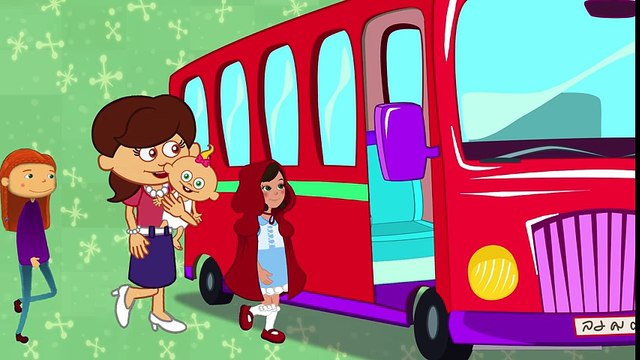 Otobüsün Tekerleği - Bebek Şarkıları - Çizgi Film Çocuk Şarkıları