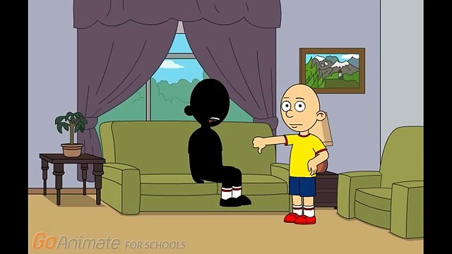Dark Caillou Gets Grounded For Nothing OUTTAKES.