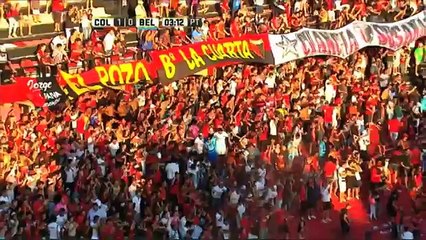 Gol de Ruiz. Colón 1 Belgrano 0. Fecha 3. Primera División 2016
