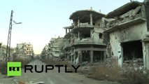 Homs lies in ruins after years of Syrian civil war