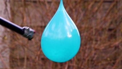 Water Balloon Popping Slow Motion